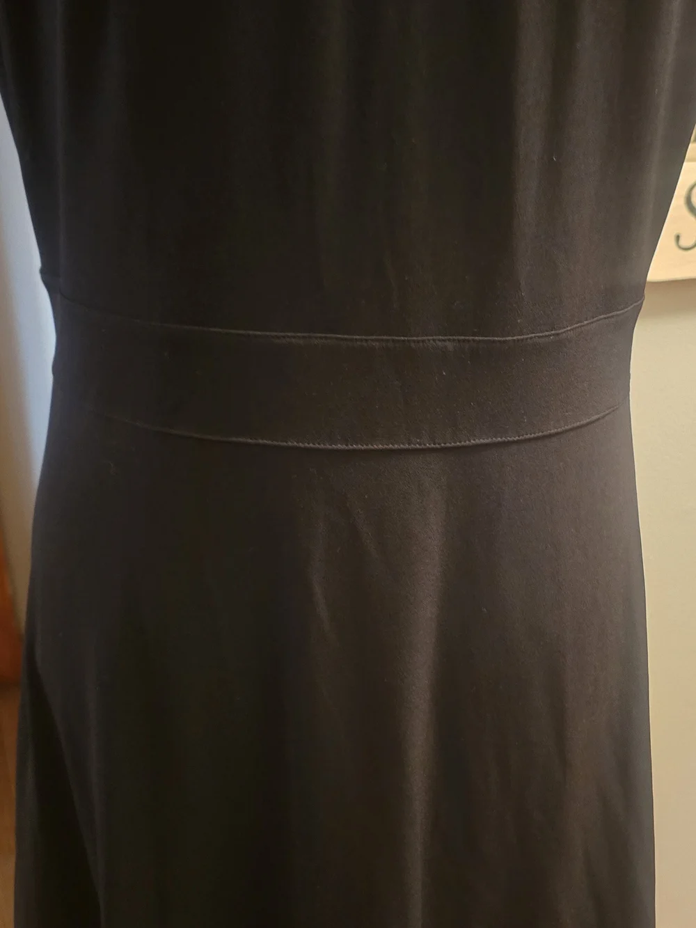 Sleeveless Michael Kors Black Stud-Accent A-Line Dress